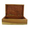 Image 1 : Handcrafted Afzelia Burl Box (DEC-000142)