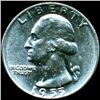 Image 1 : 1955D Washington 25c MS65 Underweight ERROR (COI-012070)
