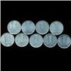 Image 2 : 1960-89 E. Germany 1pf XF/Unc 9 pcs (COI-009965)