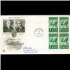 Image 1 : 1964 US First Day 4 Block Postal Cover (STM-002546)