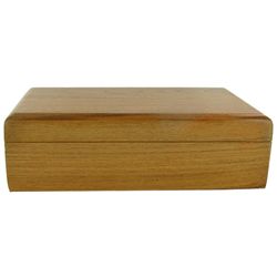 Handcrafted Teak Box (DEC-000575)