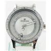Image 2 : New Ice Time Princess Ladies Diamond Bezel Watch WG Plated (WAT-000417)