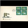 Image 1 : 1963 UN First Day 4 Block Postal Cover (STM-002432)