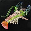 Image 1 : Handcrafted Blown Glass Crawfish (DEC-001001)