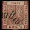Image 1 : 1858 Naples 5g Stamp (STM-000963)