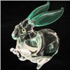 Image 1 : Handcrafted Blown Glass Rabbit (DEC-000990)