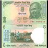 Image 1 : 2002 India 5 Rupee Ghandi Crisp Uncirculated (CUR-006211)