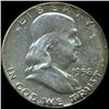 Image 1 : 1958D Franklin Silver Half MS65/66 FBL Mint Set Toned (COI-010444)
