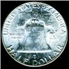 Image 2 : 1954D Franklin Half MS64/65 FBL Scarce Overweight ERROR (COI-011114)