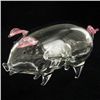 Image 1 : Handcrafted Blown Glass PiginaPiginaPig (DEC-000993)