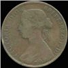 Image 1 : 1862 British Victoria Halfpenny XF/VF (COI-007243)
