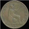 Image 2 : 1862 British Victoria Halfpenny XF/VF (COI-007243)