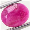 Image 1 : 1.45ct Ruby Untreated Oval (GEM-042268)