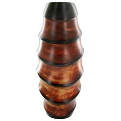 Mango Wood Vase (DEC-000833)