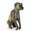 Image 2 : Scarce Water Buffalo Horn Scrimshaw Monkey (CLB-000435)