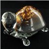 Image 1 : Handcrafted Glass Cowry Shell Turtle (DEC-000934)