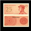 Image 1 : 1964 Indonesia 25 Sen Note Crisp Unc (CUR-006759)
