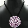 Image 2 : Crocheted Shell Pendant Necklace (JEW-004354)