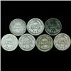Image 2 : 1913 Barber 10c Circulated 7pcs (COI-012502)