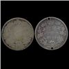 Image 2 : 1874 & ???? Canada 25c 2 Pcs (COI-008597)