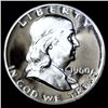 Image 2 : 1960 Franklin Proof Half PR64/65CAM Double Die ERROR (COI-011041)
