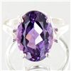 Image 1 : 19.6twc Natural Amethyst Sterling Ring (JEW-004011)
