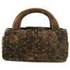 Image 1 : Handcrafted Polished Coconut Shell Handbag (ACT-000495)