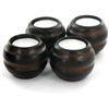 Image 1 : Mango Wood Candle Holder (DEC-000730)