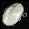 Image 1 : Handcrafted Mother of Peral Evening Bag (ACT-000241)