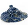 Image 2 : 33gm Carved Lapis Turtle On Base (MIN-001896)