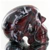 Image 2 : 1550ct Hand Carved Agate Skull (MIN-001709)