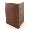 Image 3 : Mens Ostrich Hide Skin Wallet (ACT-000301)