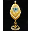 Image 1 : Fabrege Style Decorative Egg Ring Box (DEC-000618)