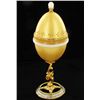 Image 2 : Fabrege Style Decorative Egg Ring Box (DEC-000618)
