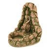 Image 2 : Handcrafted Cast Sandstone Buddha Candle Holder (CLB-001033)