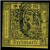 Image 1 : 1851 Baden 6K Stamp (STM-000847)