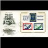 Image 1 : 1970 UN First Day Souvenier Sheet Postal Cover (STM-002841)