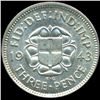 Image 2 : 1943 Britian 3p Silver MS63 Scarce (COI-008812)