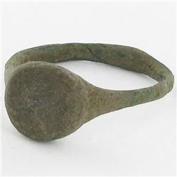 Ancient Roman Bronze Ring 1800+ y/o (ANT-000791)