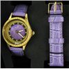 Image 1 : New Ice Time Princess Ladies Diamond Bezel Watch Gold Plated (WAT-000419)