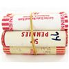 Image 2 : 1974P Lincoln 1c Unc Orig Bank Roll Lot of 7 UnOpened (COI-013827)