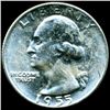 Image 1 : 1955D Washington 25c MS64 (COI-012056)