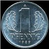 Image 2 : 1989 E. Germany 1pf MS67+ (COI-009967)