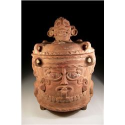 Pre Columbian Maya Cache Vessel