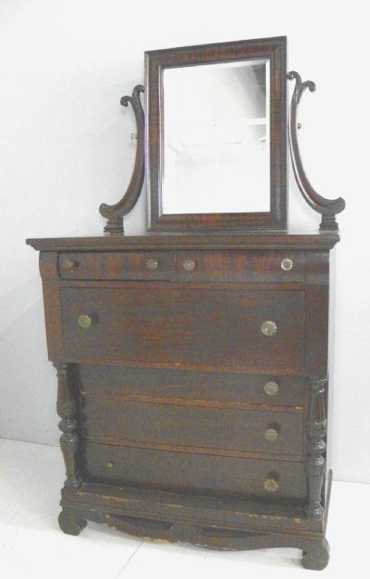 Empire Style Berkey Gay Mahogany Chest