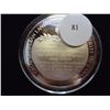 Image 2 : GREAT CANADIAN LANDMARKS 40.6 GRAMS STERLING PROOF