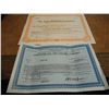 Image 1 : 2 VINTAGE STOCK CERTIFICATES SEE DESCRIPTION