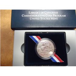 2000-P LIBRARY OF  CONGRESS SILVER DOLLAR