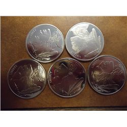 5-1 OUNCE ADVP NICKEL ROUNDS (INDIAN)