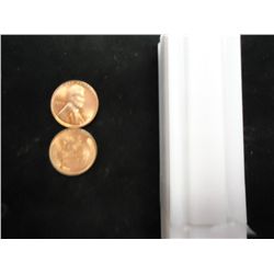 ROLL OF 50-1958 LINCOLN CENTS RED UNC